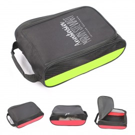 Dustproof Zipper Golf Shoe Bag with Logo