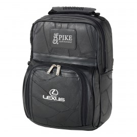 Legacy Leather Shoe Caddy Bag with Logo  Legacy Leather Shoe Caddy Bag with Logo