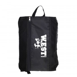 Custom 600D Ripstop polyester Golf Shoe Bag w/Dual Mesh Side  Custom 600D Ripstop polyester Golf Shoe Bag w/Dual Mesh Side