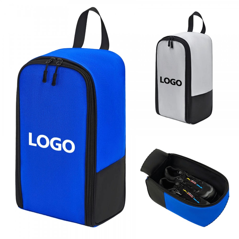 Water-Resistant Travel Shoe Organizer with Logo