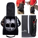 Promotional Golf Shoe Bag Zippered Shoe Carrier Bags