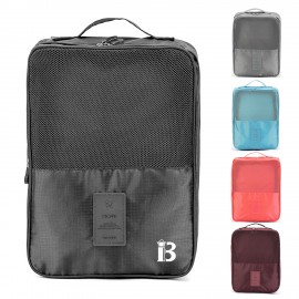 Polyester Waterproof Storage Shoe Bag with Logo  Polyester Waterproof Storage Shoe Bag with Logo