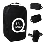 8.66 X 4.92 X 13.97 Inch Polyester Golf Sports Shoe Bag with Logo