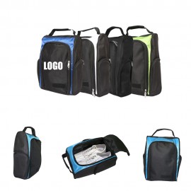 Outdoor Zippered Golf Shoe Bag with Logo
