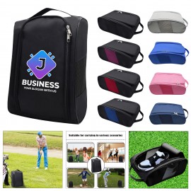 Golf Shoe Bag w/ Handle with Logo