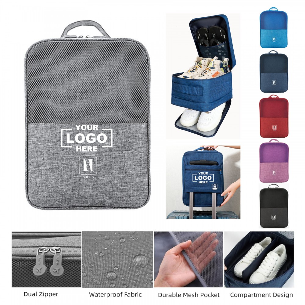 Promotional Portable Waterproof Storage Pack Travel Shoe Bag