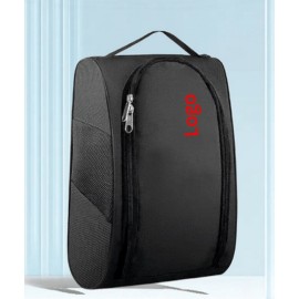 Logo Branded Golf Shoes Bag W/ Clear Window  Logo Branded Golf Shoes Bag W/ Clear Window