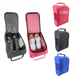 Logo Branded Travel Shoes Pouch Bag