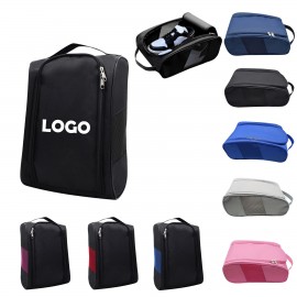 Personalized Unisex Zippered Waterproof Breathable Golf Shoe Bag