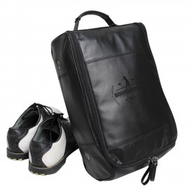 Custom Leather Golf Shoe Bag