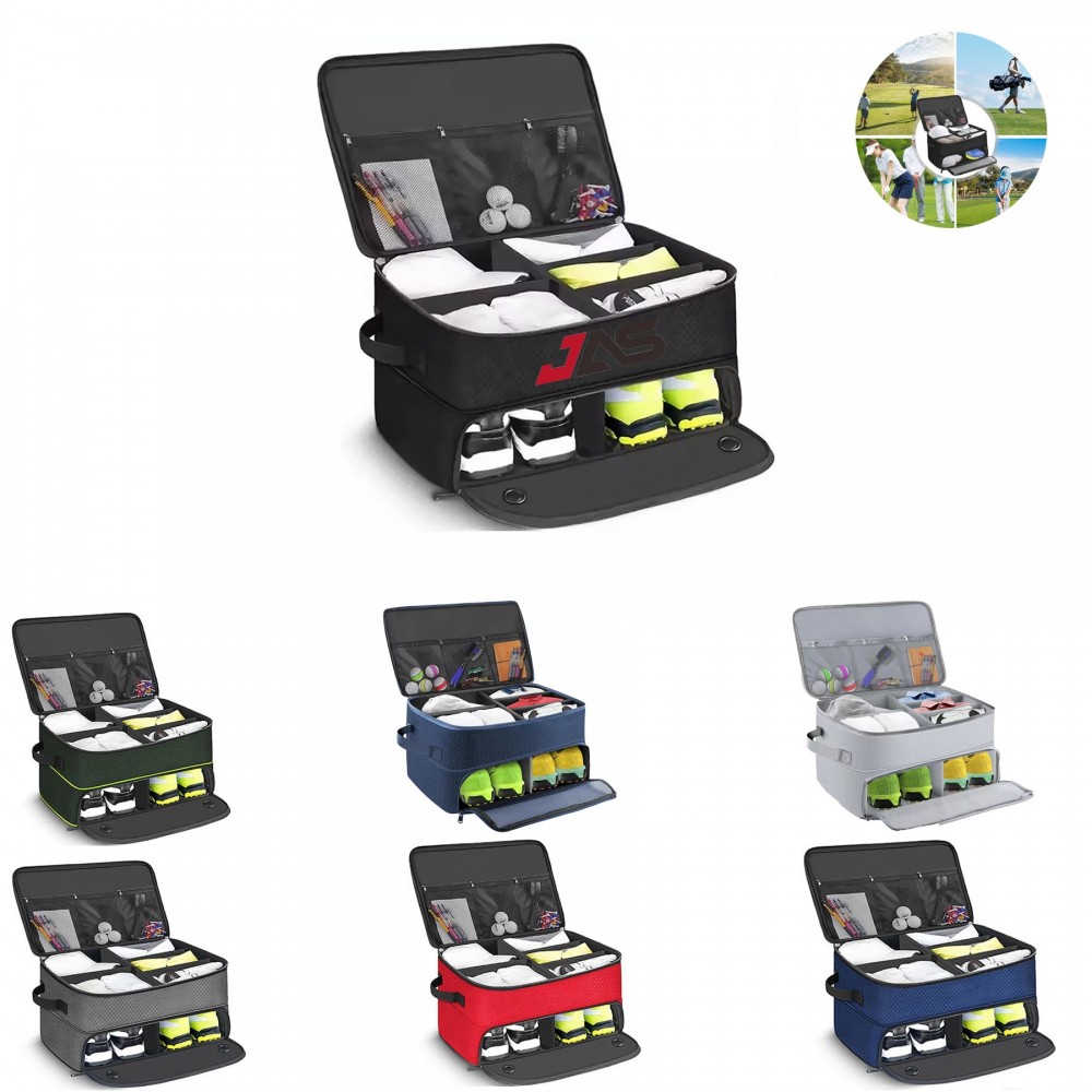 Golf Gear Organizer with Logo Golf Gear Organizer with Logo