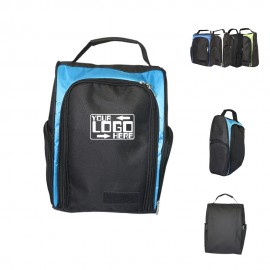 Custom Large Capacity Zippered Golf Shoes Bags