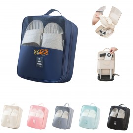 Shoe Bag for Travel with Logo