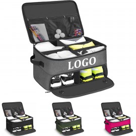 2 Layers Golf Trunk Organizer with Logo  2 Layers Golf Trunk Organizer with Logo