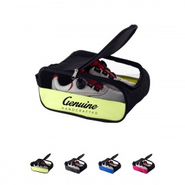 Durable Mesh Golf Shoe Bag with Logo  Durable Mesh Golf Shoe Bag with Logo