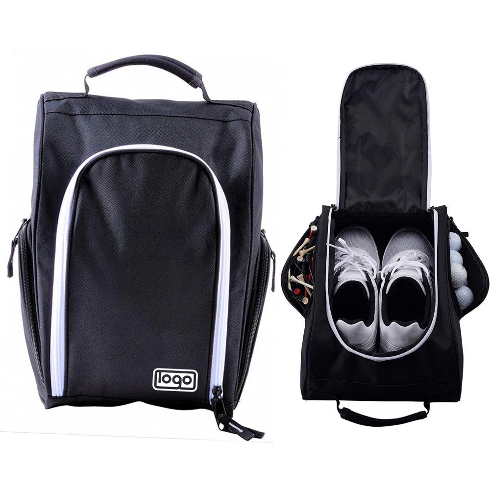 Golf Shoe Bag W/Handle with Logo