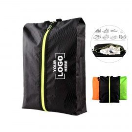 Logo Branded Waterproof Travel Shoe Bag.  Logo Branded Waterproof Travel Shoe Bag.