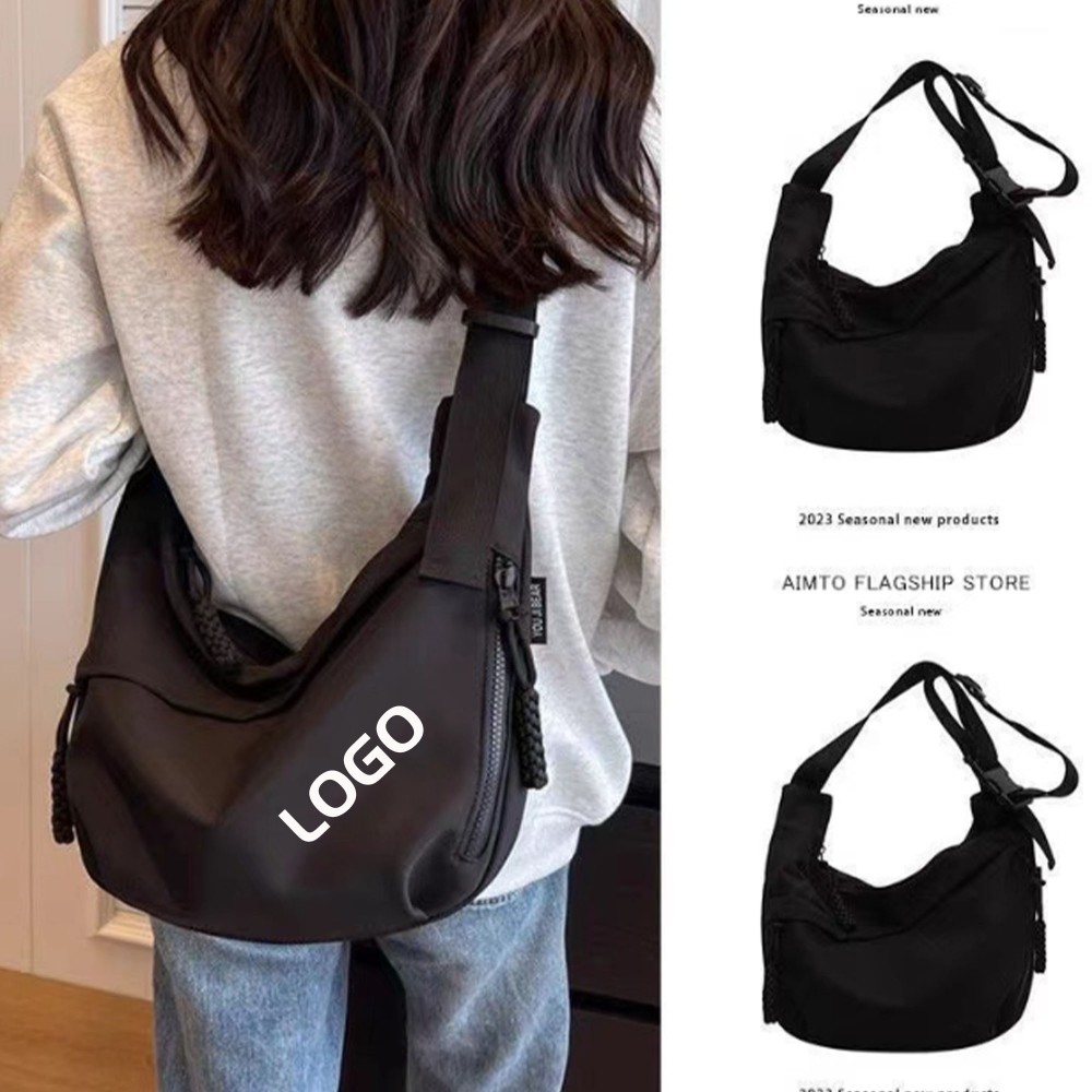 Twill Duffel Bag & Travel Bag with Logo
