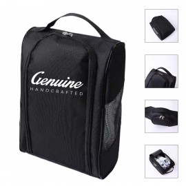 Golf Shoe Storage and Organizer Bag with Logo