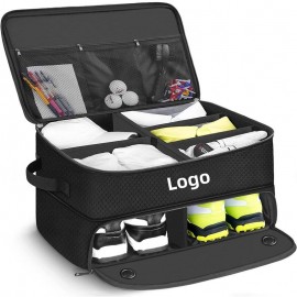 Personalized Golf Trunk Organizer - 2 Layer Car Locker for Golf  Personalized Golf Trunk Organizer - 2 Layer Car Locker for Golf