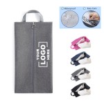 Customized Outdoor Zippered Travel Portable Shoes Storage Bags