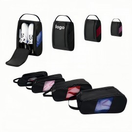 Polyester Shoe Bag With Mesh Ventilation with Logo