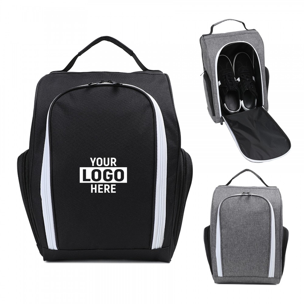 Nylon Golf Shoe Bag with Logo Nylon Golf Shoe Bag with Logo
