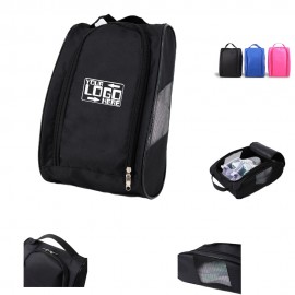 Compact Shoe Pouch for Travel with Logo  Compact Shoe Pouch for Travel with Logo