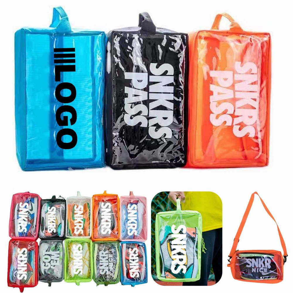 Outdoor Clear Shoe Sport Sneaker Bag For Travel with Logo Outdoor Clear Shoe Sport Sneaker Bag For Travel with Logo