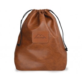 Custom Deluxe Drawstring Shoe Bag (Vintage Leatherette)