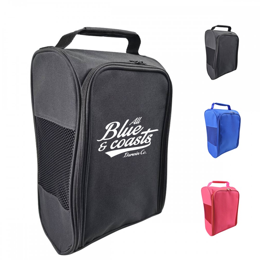 Customized Breathable Oxford Golf Shoe Carry Bag Customized Breathable Oxford Golf Shoe Carry Bag