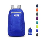 Promotional 30L Folding Backpack With Storage Pouch