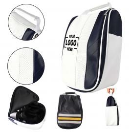 Logo Branded Golf Shoe Bag.  Logo Branded Golf Shoe Bag.
