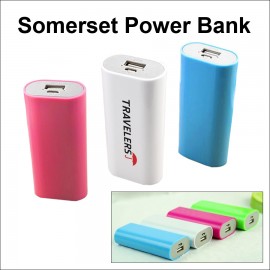 Somerset Power Bank 4400 mAh with Logo