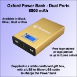 Oxford Power Bank 8800 mAh with Logo