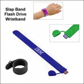 Personalized Slapband Flash Drive - 4 GB Memory