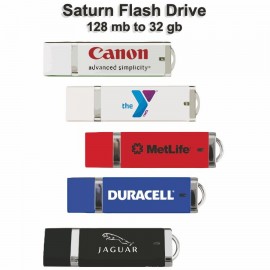 Asbury Metallic Flash Drive - 4 GB Memory with Logo