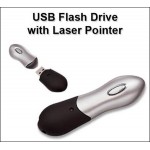 USB Flash Drive with Laser Pointer - 8 GB Memory with Logo