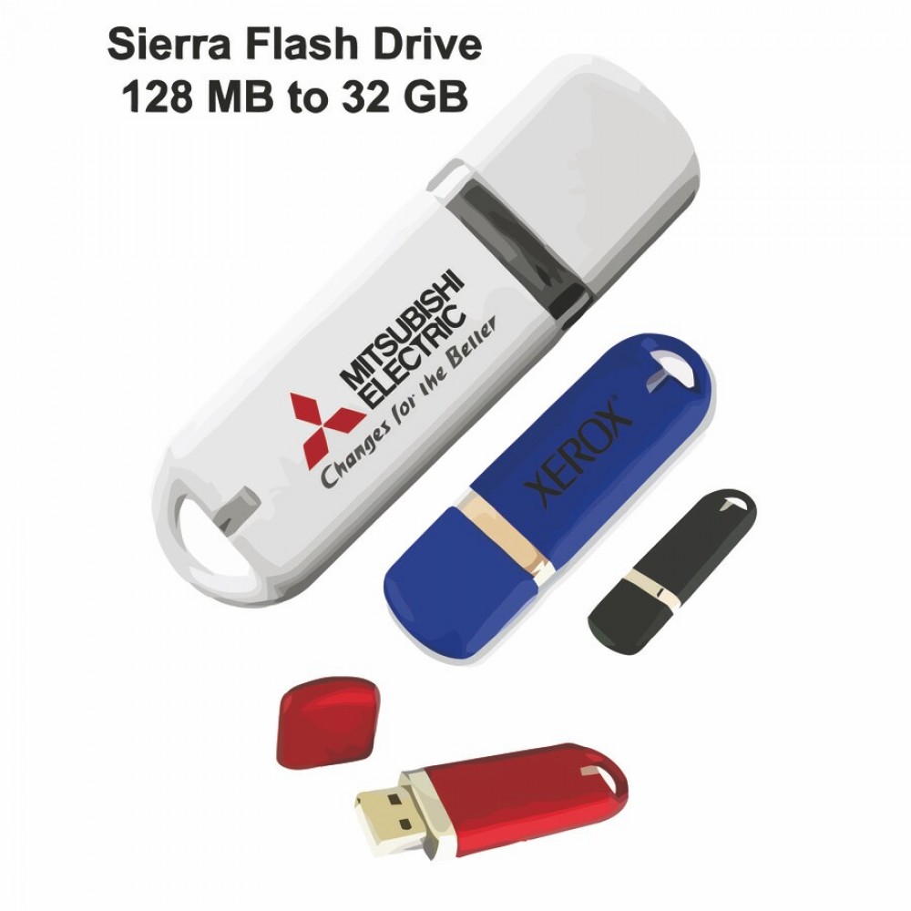 Custom Sierra Flash Drive - 4 GB Memory