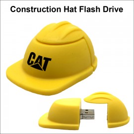 Construction Hat Flash Drive - 128 MB with Logo