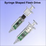 Customized Syringe Shaped Flash Drive - 8 GB