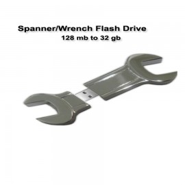 Custom Wrench Shaped Flash Drive - 16 GB Memory