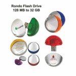Rondo Flash Drive - 4 GB Memory with Logo