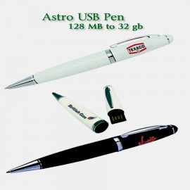 Astro USB Pen Flash Drive - 4 GB Memory with Logo