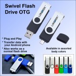 Personalized Swivel OTG - 4 GB Memory