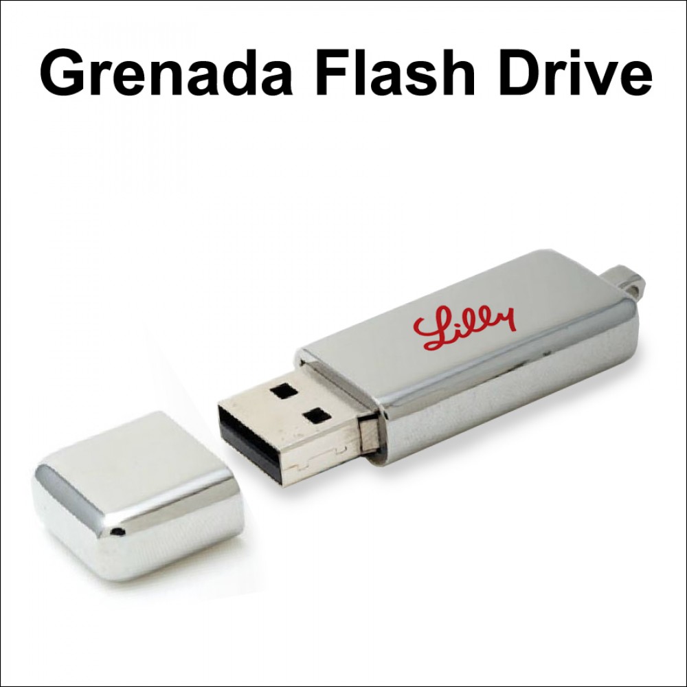 Personalized Grenada Flash Drive - 8 GB