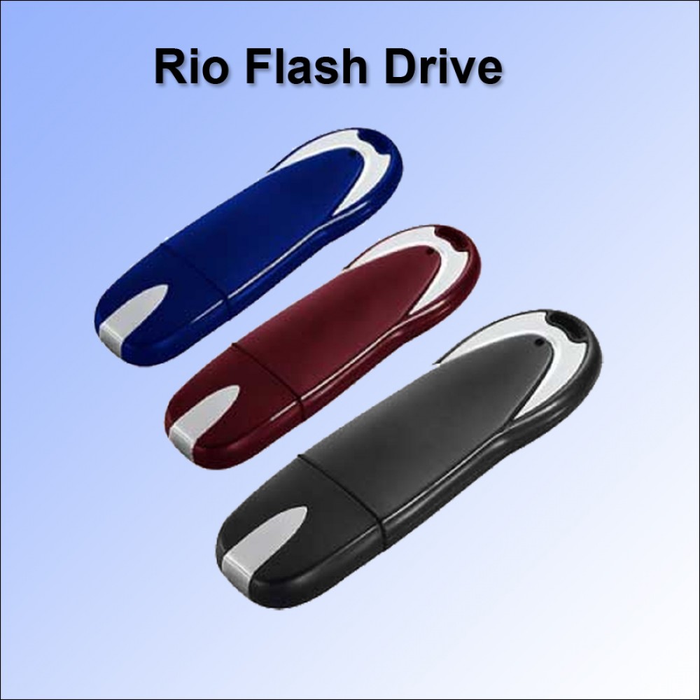 Custom Rio Flash Drive - 8 GB Memory