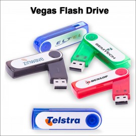 Vegas Flash Drive - 64 GB Memory with Logo