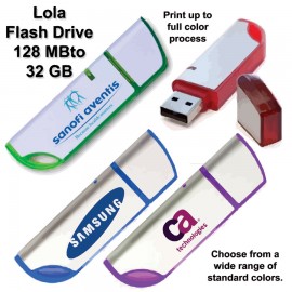 Promotional Lola Flash Drive - 4 GB Memory