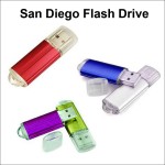 San Diego Flash Drive - 4 GB Memory with Logo